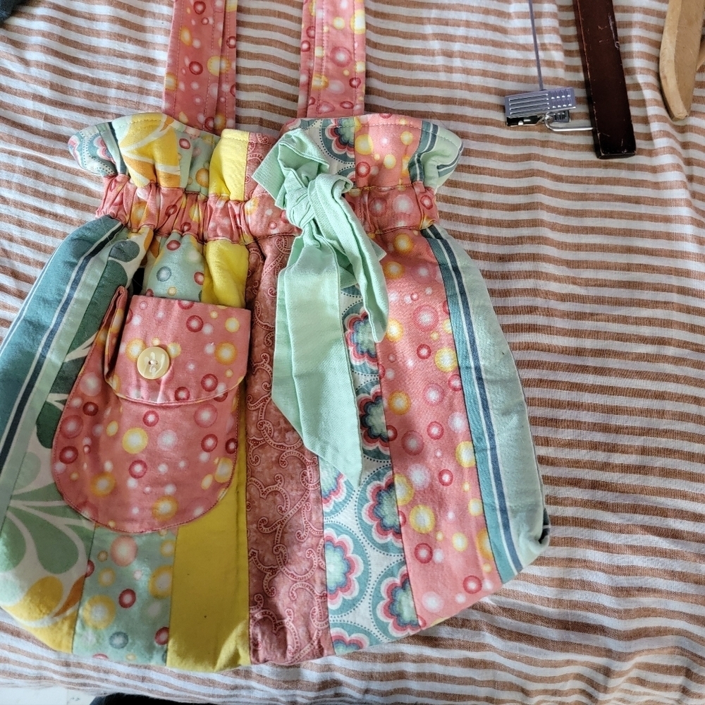 OS Patchwork Homemade Bag - Picture 5 of 7